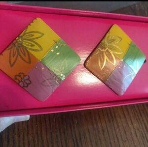 Pier 1 Napkin Rings Set Of 4 Bali Cabana New